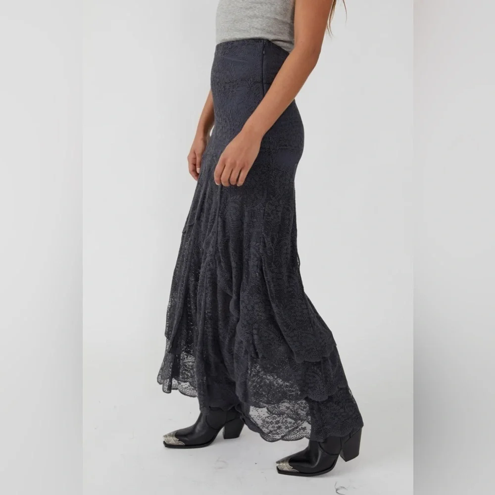 Free People tiers scalloped